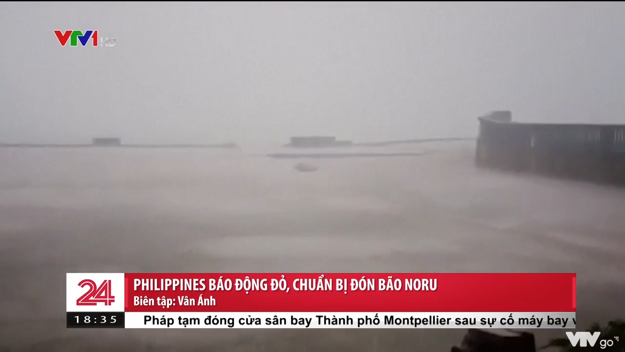 Chuyển động 24h | 25/09/2022 | Philippines báo động đỏ, Việt Nam chuẩn bị ứng phó bão Noru
